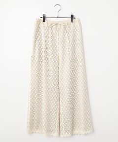 Harriss / ハリス スラックス・ドレスパンツ | レースワイドフレヤーパンツ