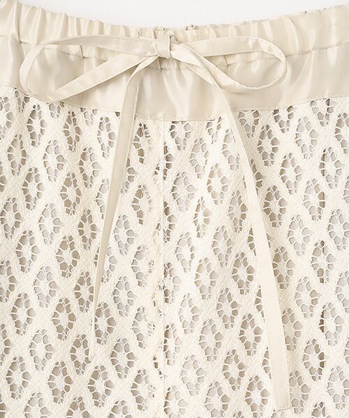 Harriss / ハリス スラックス・ドレスパンツ | レースワイドフレヤーパンツ | 詳細1