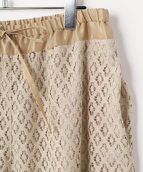 Harriss / ハリス スラックス・ドレスパンツ | レースワイドフレヤーパンツ | 詳細3