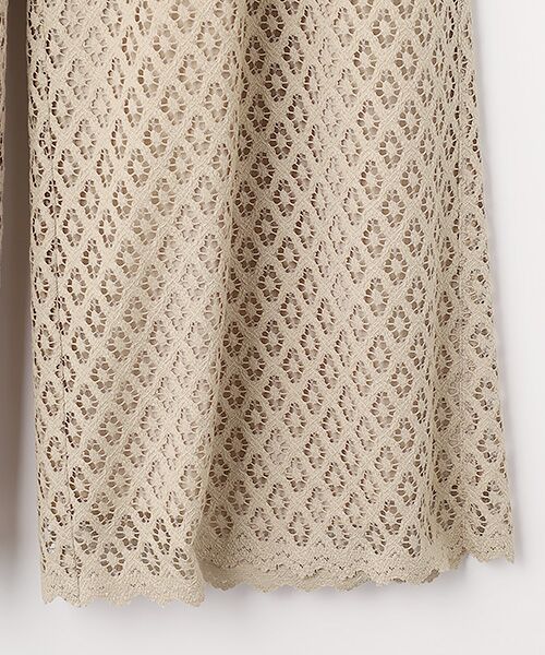 Harriss / ハリス スラックス・ドレスパンツ | レースワイドフレヤーパンツ | 詳細4