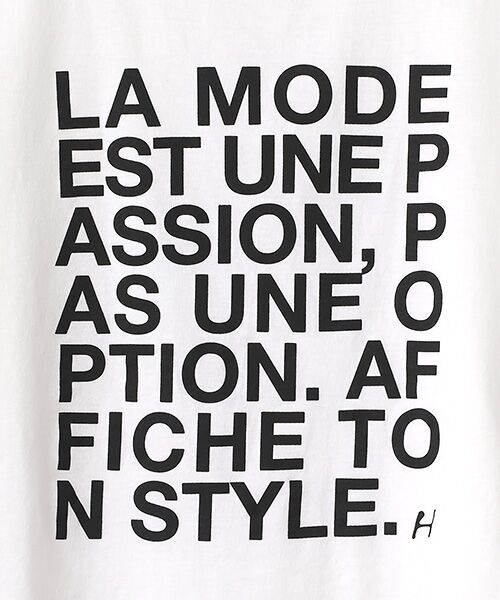 Harriss / ハリス Tシャツ | La mode～柄 | 詳細1