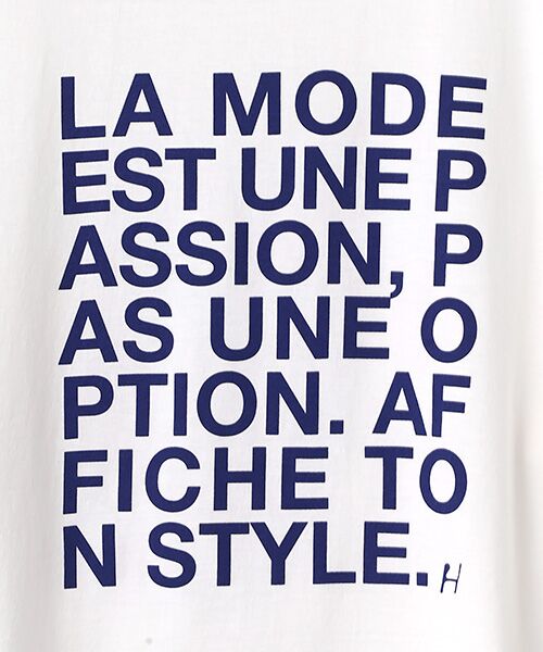 Harriss / ハリス Tシャツ | La mode～柄 | 詳細3