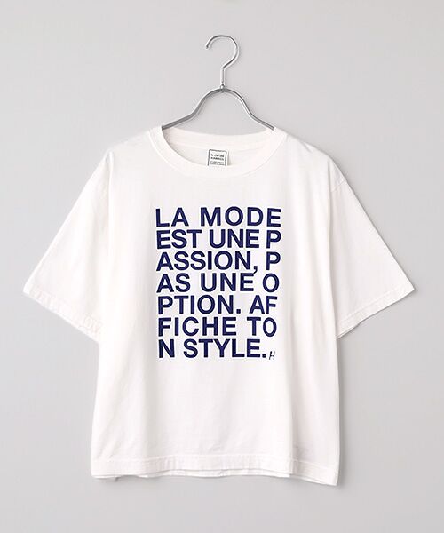 Harriss / ハリス Tシャツ | La mode～柄（ブルー）