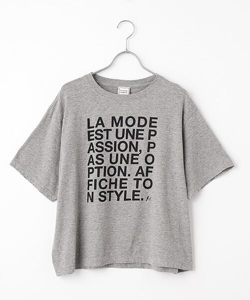 Harriss / ハリス Tシャツ | La mode～柄（グレー）