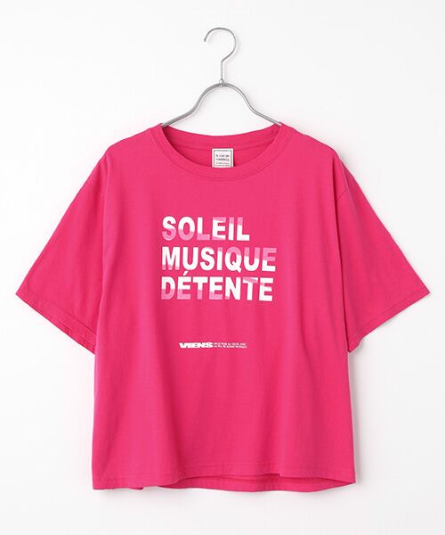 Harriss / ハリス Tシャツ | ON N'A JAMES～柄（ローズピンク）