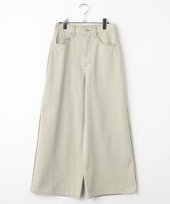 Harriss / ハリス その他パンツ | フリンジ５ポケットワイドパンツ