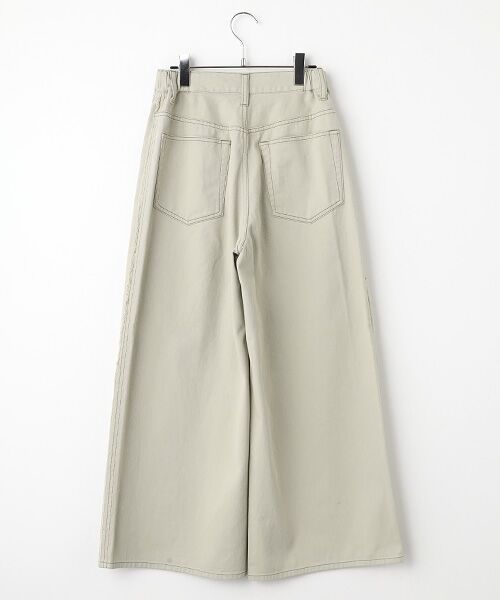 Harriss / ハリス その他パンツ | フリンジ５ポケットワイドパンツ | 詳細2