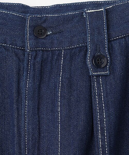 Harriss / ハリス デニムパンツ | 1タックベーカーパンツ | 詳細6