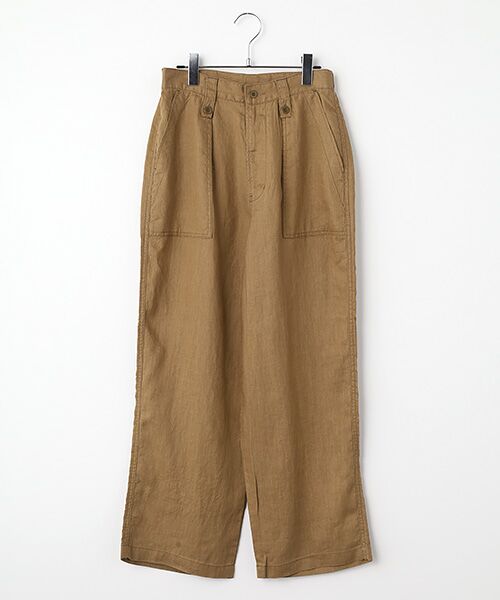Harriss / ハリス その他パンツ | 1タックベーカーパンツ（カーキベージュ）