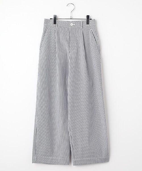 Harriss / ハリス その他パンツ | １タックワイドパンツ（ブルー）