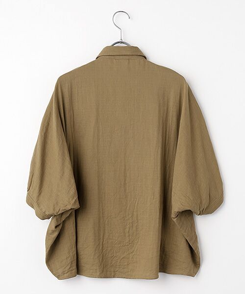 Harriss / ハリス シャツ・ブラウス | フロントタックドルマンシャツ | 詳細3