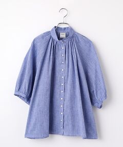 Harriss / ハリス シャツ・ブラウス | ボリュームスリーブミニカラーシャツ