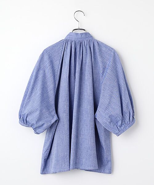 Harriss / ハリス シャツ・ブラウス | ボリュームスリーブミニカラーシャツ | 詳細3