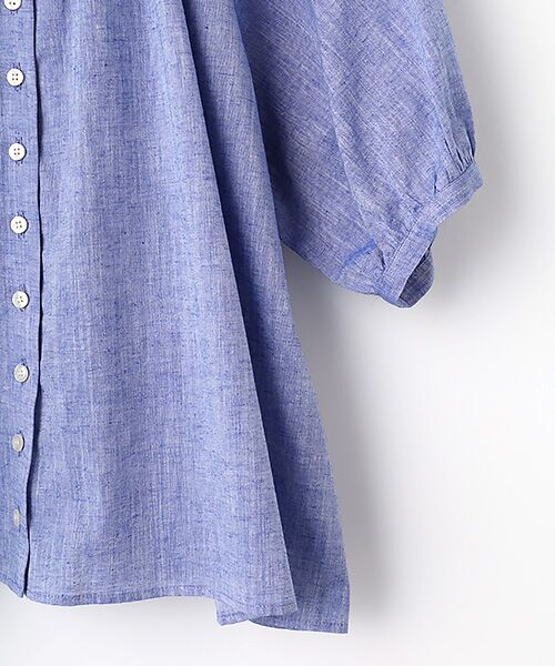 Harriss / ハリス シャツ・ブラウス | ボリュームスリーブミニカラーシャツ | 詳細5