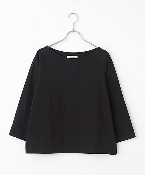 Harriss / ハリス カットソー | インショルダープルオーバー（ブラック）