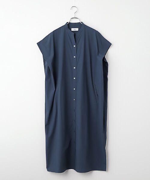 Harriss / ハリス ロング・マキシ丈ワンピース | シャツワンピース（ネイビーブルー）