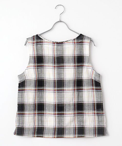 Harriss / ハリス シャツ・ブラウス | ノースリーブブラウス（チャコールグレー）