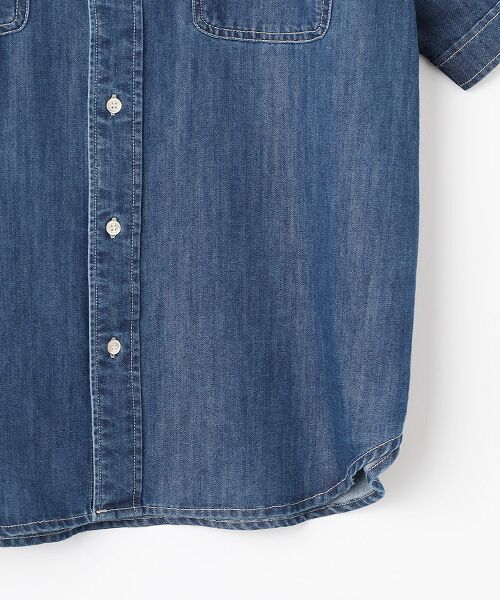 Harriss / ハリス シャツ・ブラウス | ハーフスリーブオーバーシャツ | 詳細4