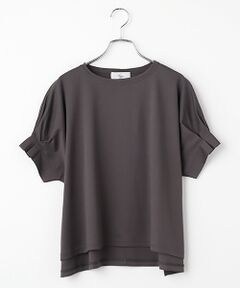 Harriss / ハリス カットソー | タックスリーブカットソープルオーバー