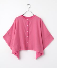 Harriss / ハリス カットソー | 異素材コンビ2WAYカットソー