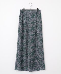 Harriss / ハリス その他パンツ | プリント柄セミワイドパンツ