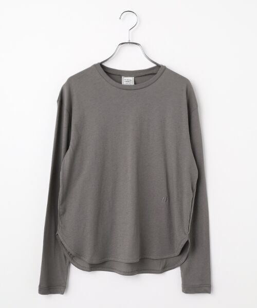 Harriss / ハリス カットソー | シャツテールTシャツ（グレー）