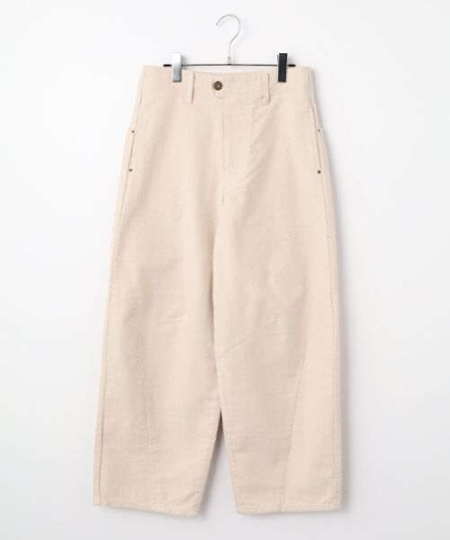 Harriss / ハリス その他パンツ | モールスキンパンツ（生成色）