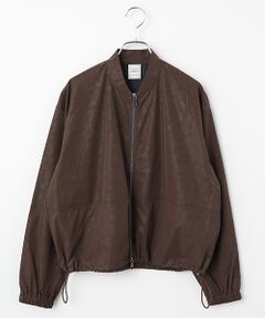 Harriss / ハリス ブルゾン | フェイクレザーショートブルゾン