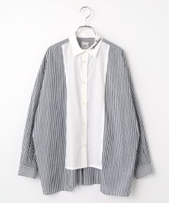 Harriss / ハリス シャツ・ブラウス | 変形クレリックワイドシャツ