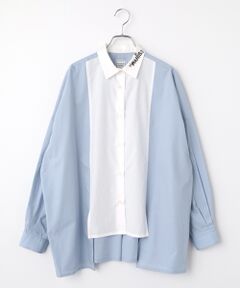 Harriss / ハリス シャツ・ブラウス | 変形クレリックワイドシャツ