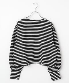 Harriss / ハリス カットソー | タックスリーブクロップドカットソー