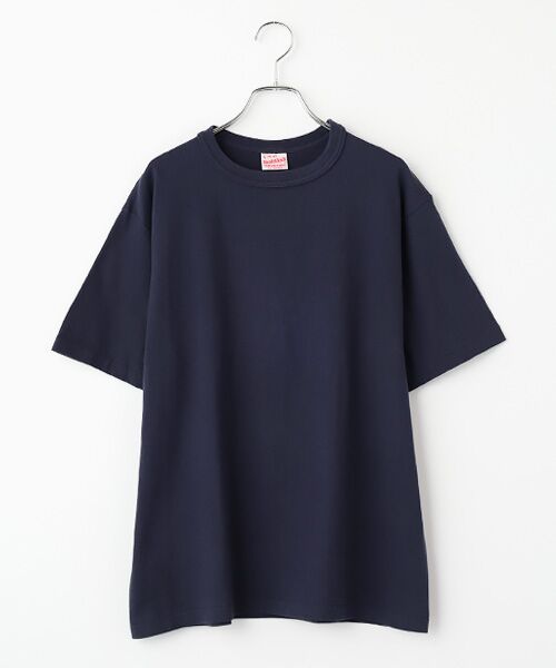 Healthknit / ヘルスニット Tシャツ | トンプキンス　クルーネック半袖Tシャツ（ネイビー）
