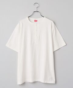 Healthknit / ヘルスニット Tシャツ | トンプキンス　ヘンリーネック半袖Tシャツ