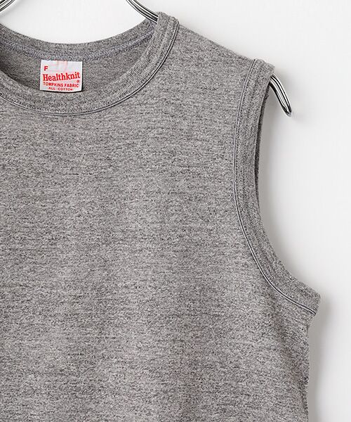 Healthknit / ヘルスニット Tシャツ | 【レディース】トンプキンス　ノースリーブ | 詳細5