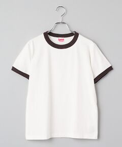 Healthknit / ヘルスニット Tシャツ | 【レディース】トンプキンス　リンガークルーネック半袖Tシャツ