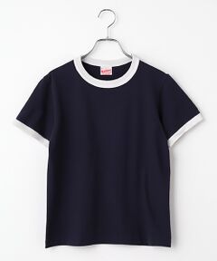 Healthknit / ヘルスニット Tシャツ | 【レディース】トンプキンス　リンガークルーネック半袖Tシャツ