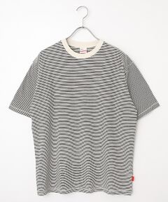 Healthknit / ヘルスニット Tシャツ | ナローボーダー　クルーネック半袖Tシャツ