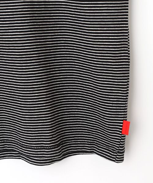 Healthknit / ヘルスニット Tシャツ | ナローボーダー　クルーネック半袖Tシャツ | 詳細4