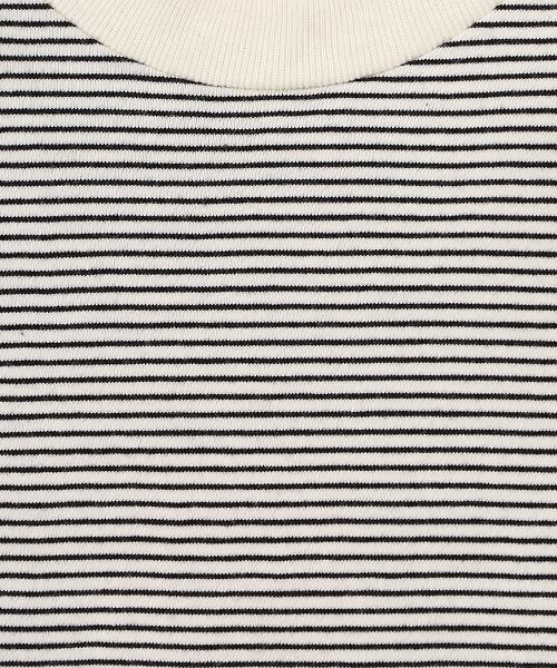 Healthknit / ヘルスニット Tシャツ | 【レディース】ナローボーダー　クルーネック半袖Tシャツ | 詳細1