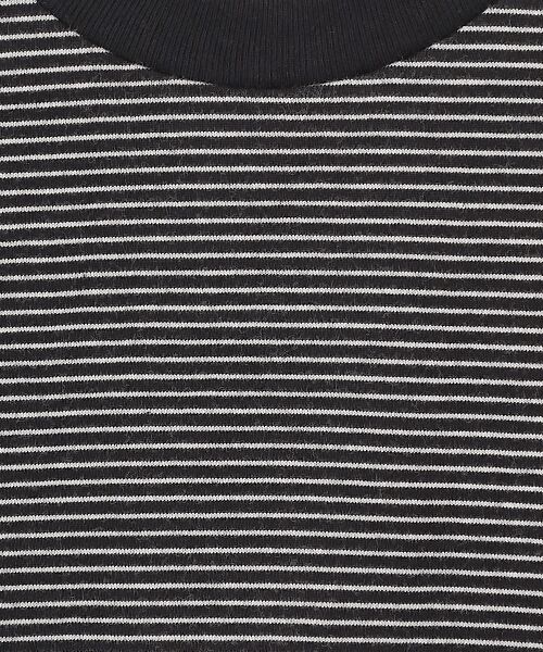 Healthknit / ヘルスニット Tシャツ | 【レディース】ナローボーダー　クルーネック半袖Tシャツ | 詳細2