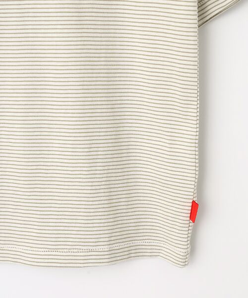 Healthknit / ヘルスニット Tシャツ | 【レディース】ナローボーダー　クルーネック半袖Tシャツ | 詳細5