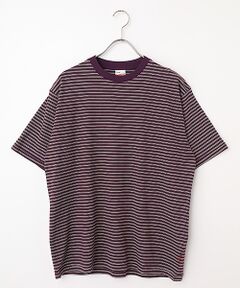 Healthknit / ヘルスニット Tシャツ | クラシックボーダー　クルーネック半袖Tシャツ