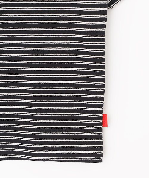 Healthknit / ヘルスニット Tシャツ | 【レディース】 クラシックボーダー　クルーネック半袖Tシャツ | 詳細3