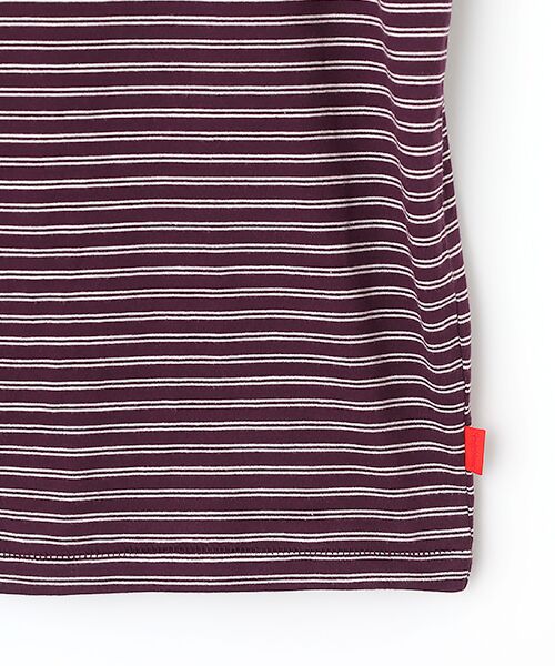 Healthknit / ヘルスニット Tシャツ | 【レディース】 クラシックボーダー　スリーブレス | 詳細4