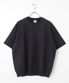 Healthknit / ヘルスニット スウェット | フェーデッドライトウェイトスウェット　カットオフクルーネック半袖