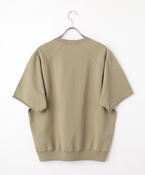 Healthknit / ヘルスニット スウェット | フェーデッドライトウェイトスウェット　カットオフクルーネック半袖 | 詳細3