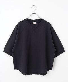 Healthknit / ヘルスニット スウェット | 【レディース】　フェーデッドライトウェイトスウェット　カットオフクルーネック半袖