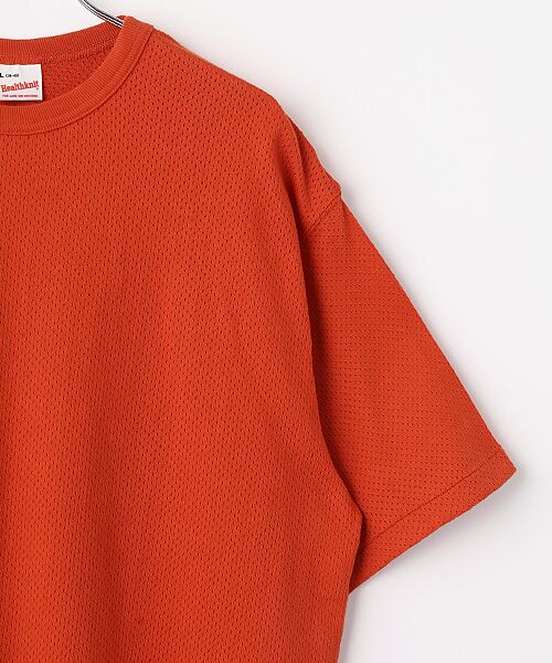 Healthknit / ヘルスニット カットソー | U.S.コットンメッシュ　クルーネック半袖 | 詳細3