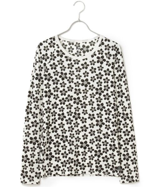 ＊＊HELLY HANSEN / ヘリーハンセン カットソー | ◎◆ノルディックフラワーカットソー（フラワーブラック）