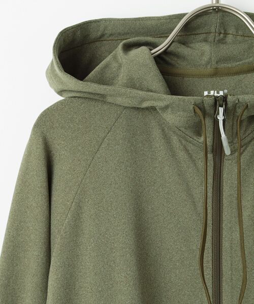 knit half zip hoodie（パーカー）｜HTH（エイチティーエイチ